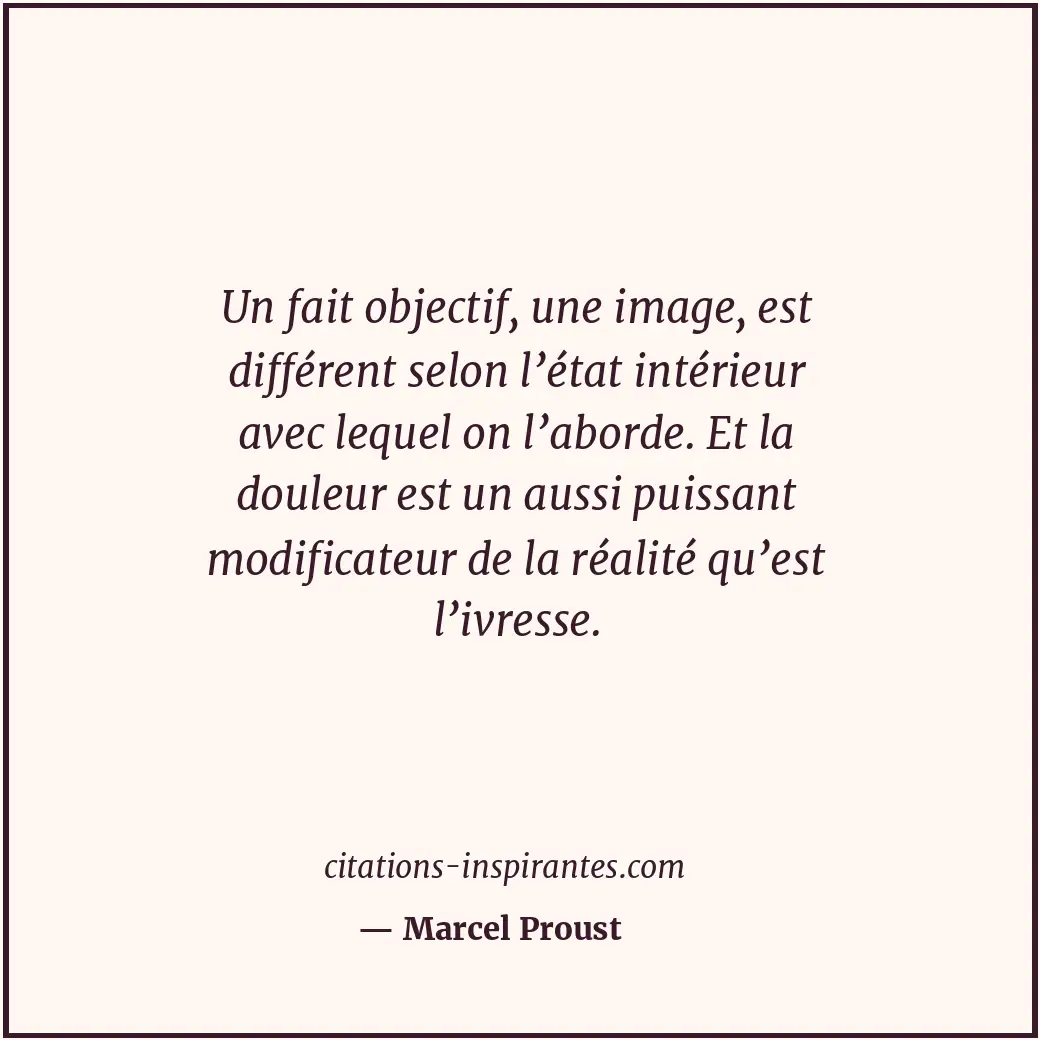 Citation de Marcel Proust