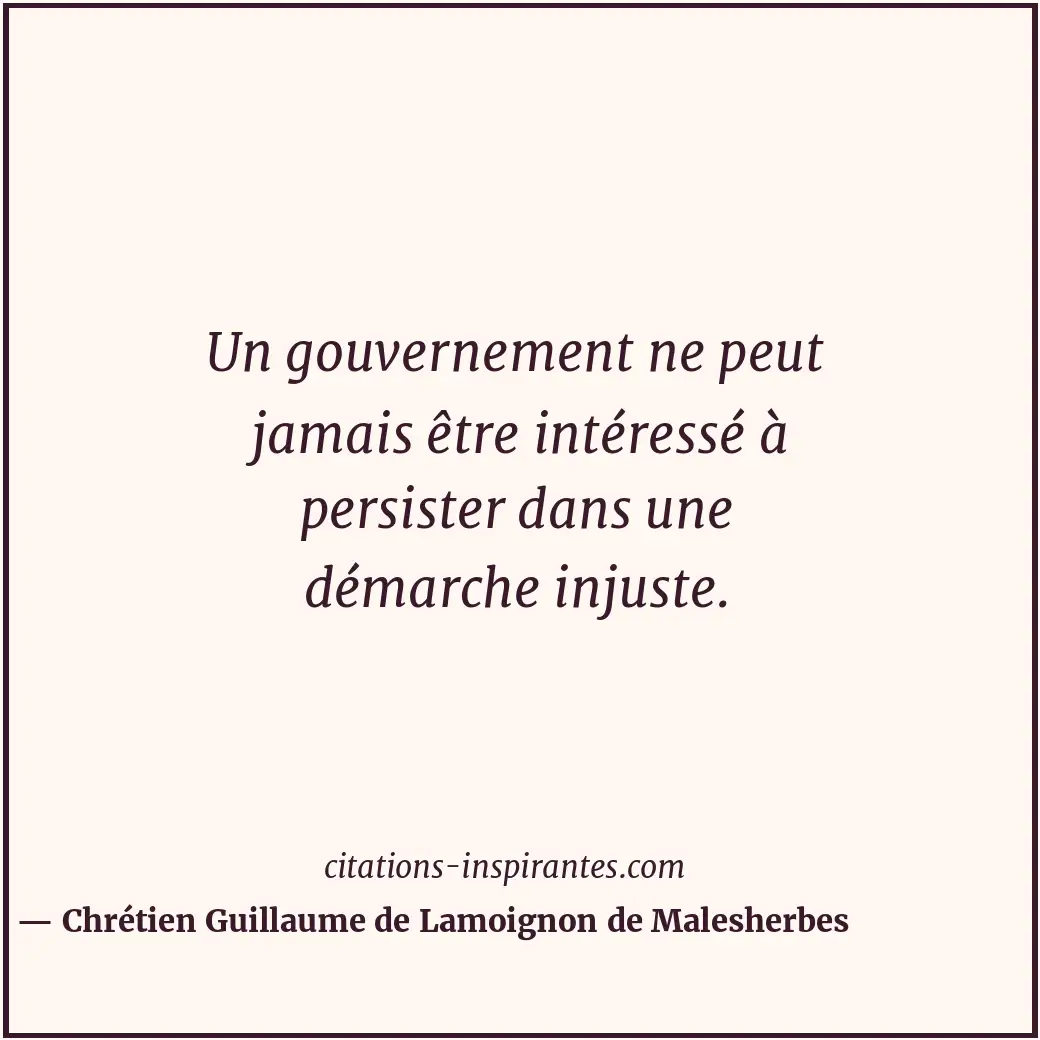 Citation de Chrétien Guillaume de Lamoignon de Malesherbes