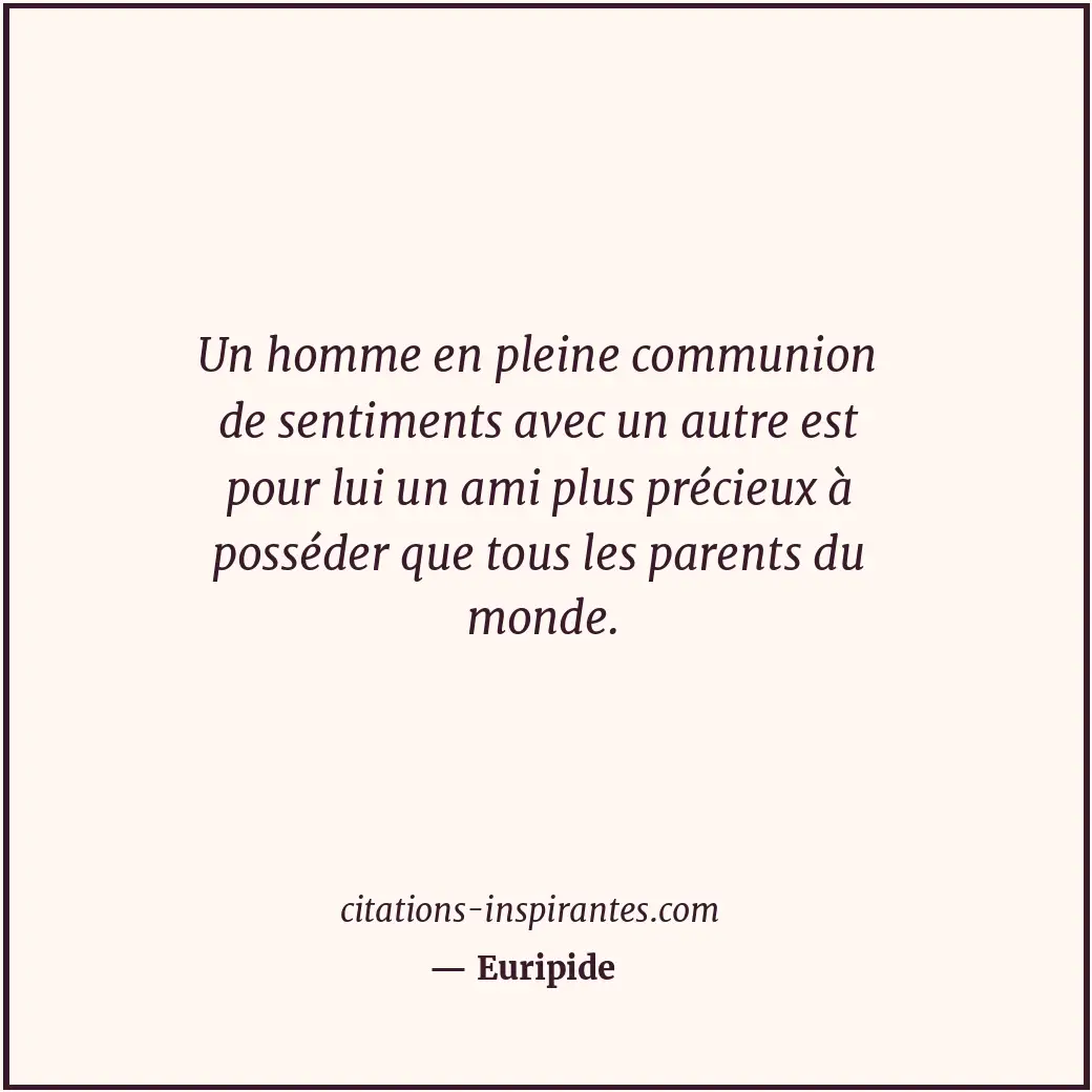 Citation de Euripide
