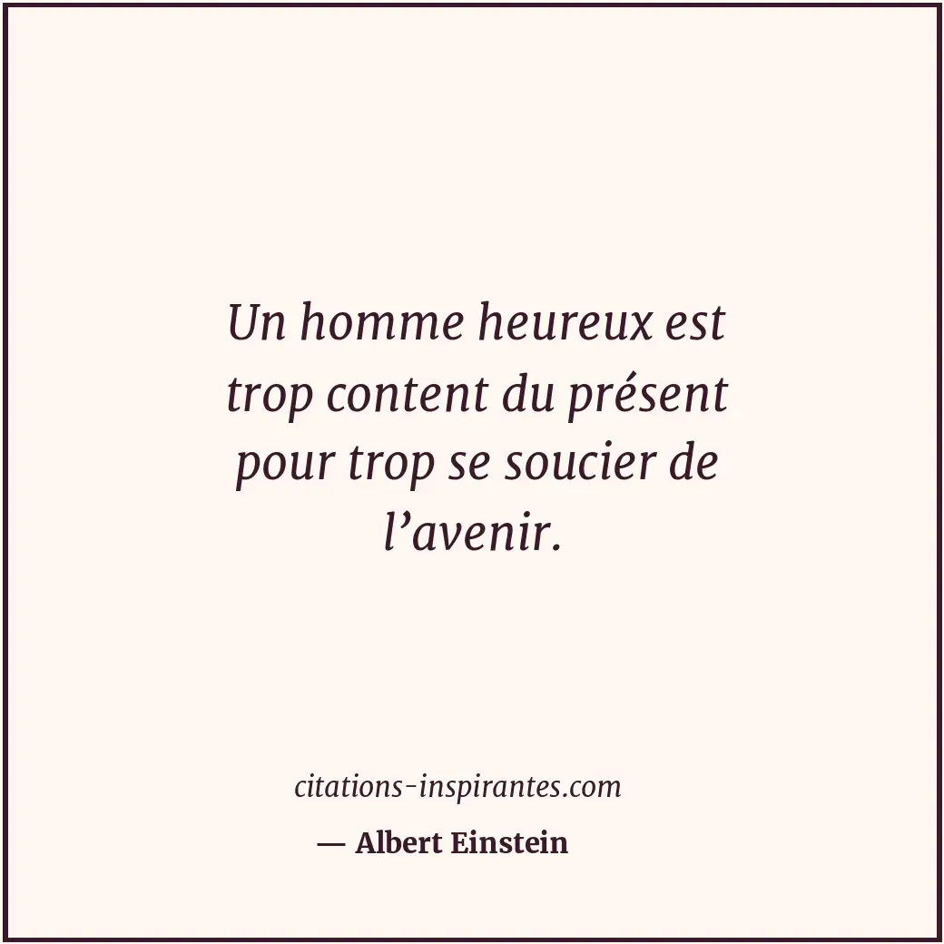 Citation de Albert Einstein