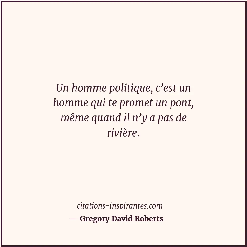 Citation de Gregory David Roberts