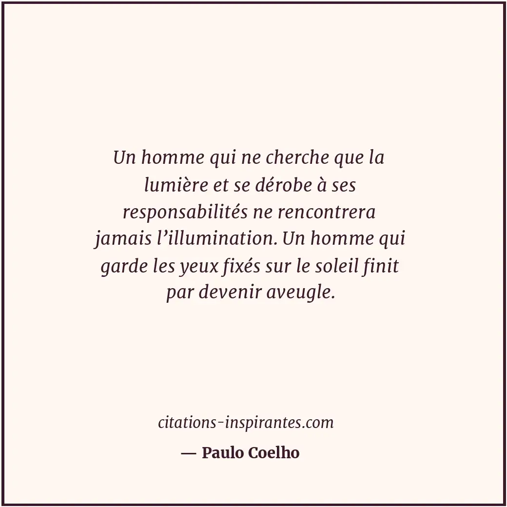 Citation de Paulo Coelho