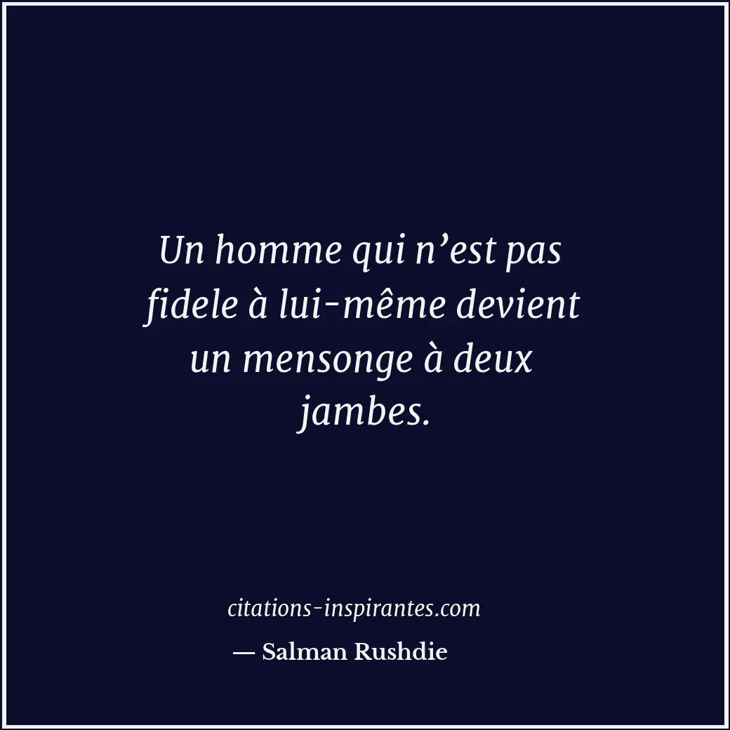Citation de Salman Rushdie
