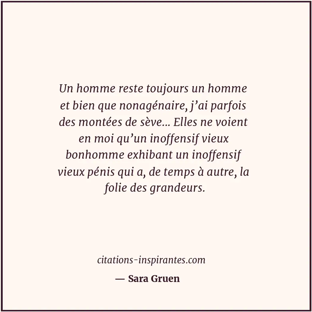Citation de Sara Gruen