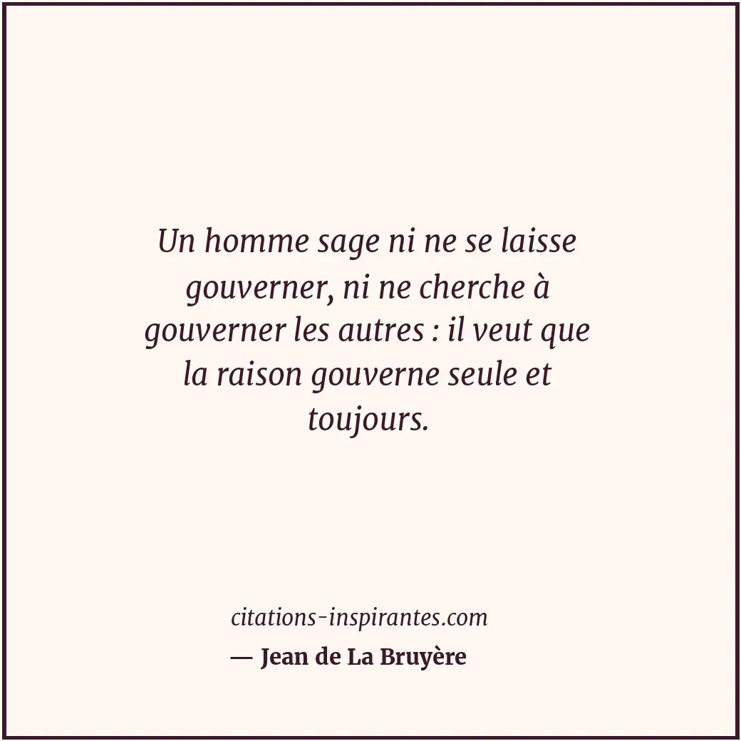 Citation de Jean de La Bruyère