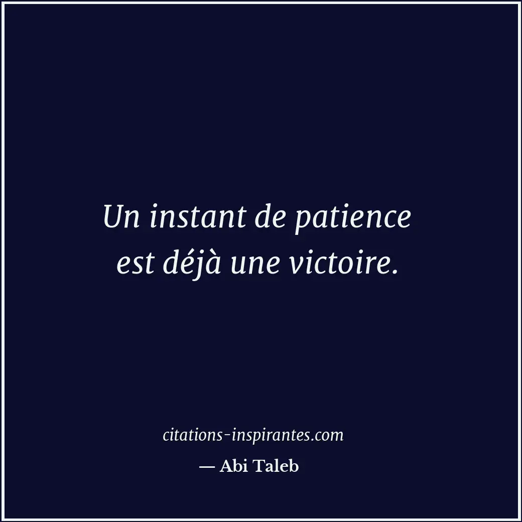 Citation de Abi Taleb
