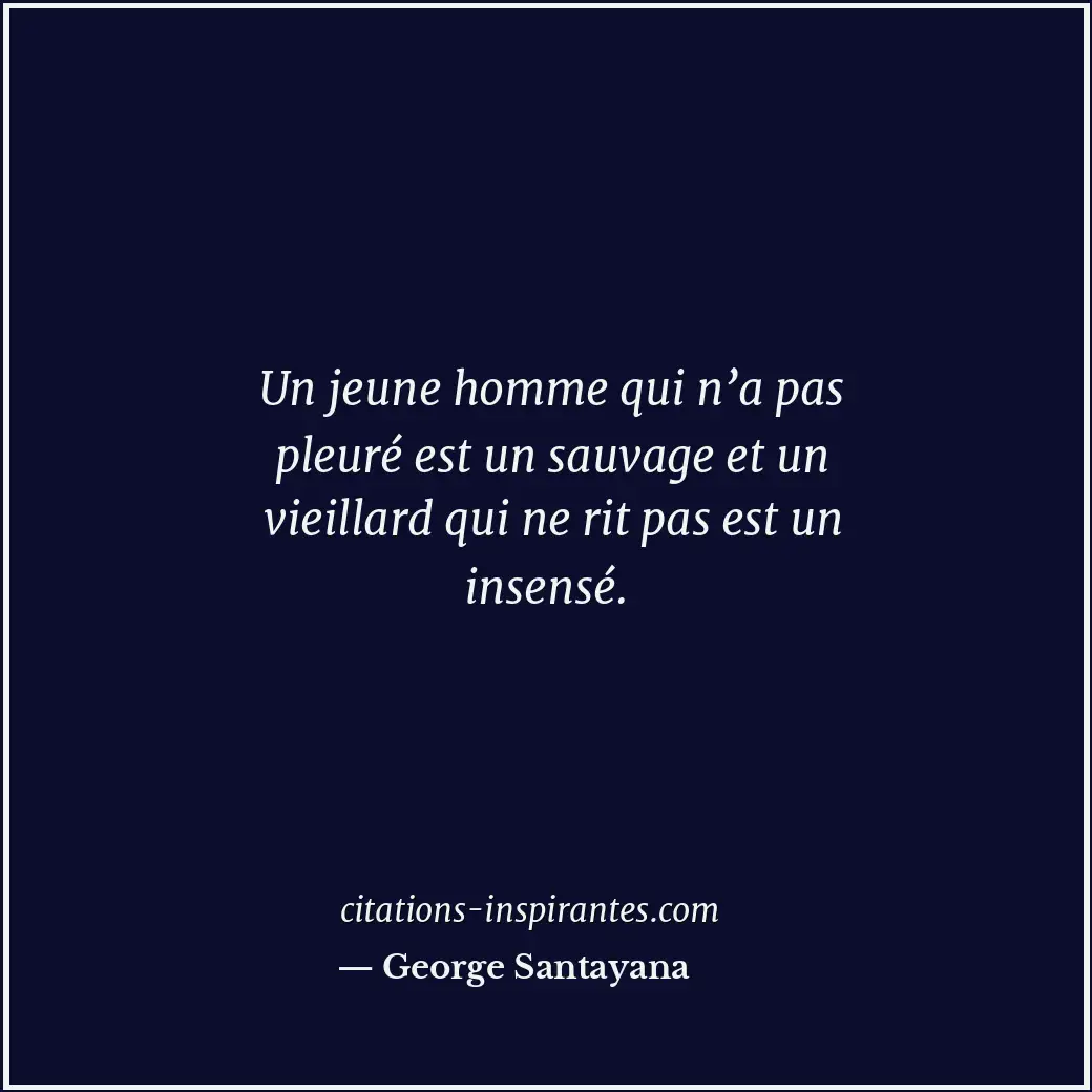 Citation de George Santayana