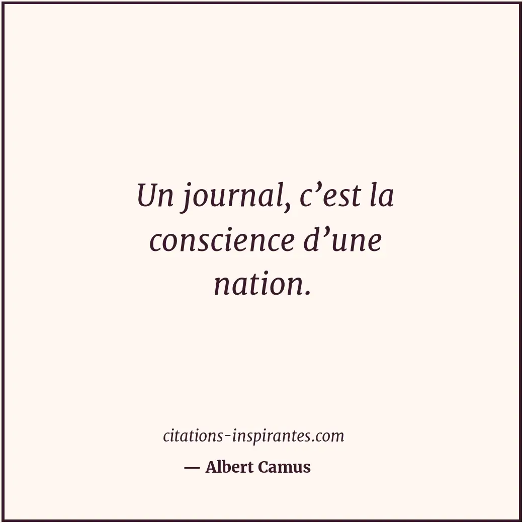 Citation de Albert Camus