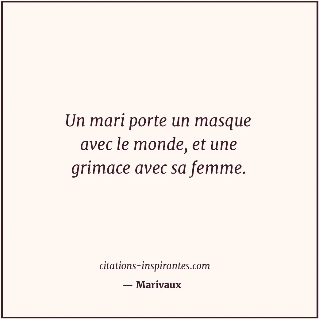 Citation de Marivaux