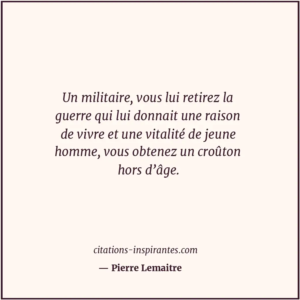 Citation de Pierre Lemaitre
