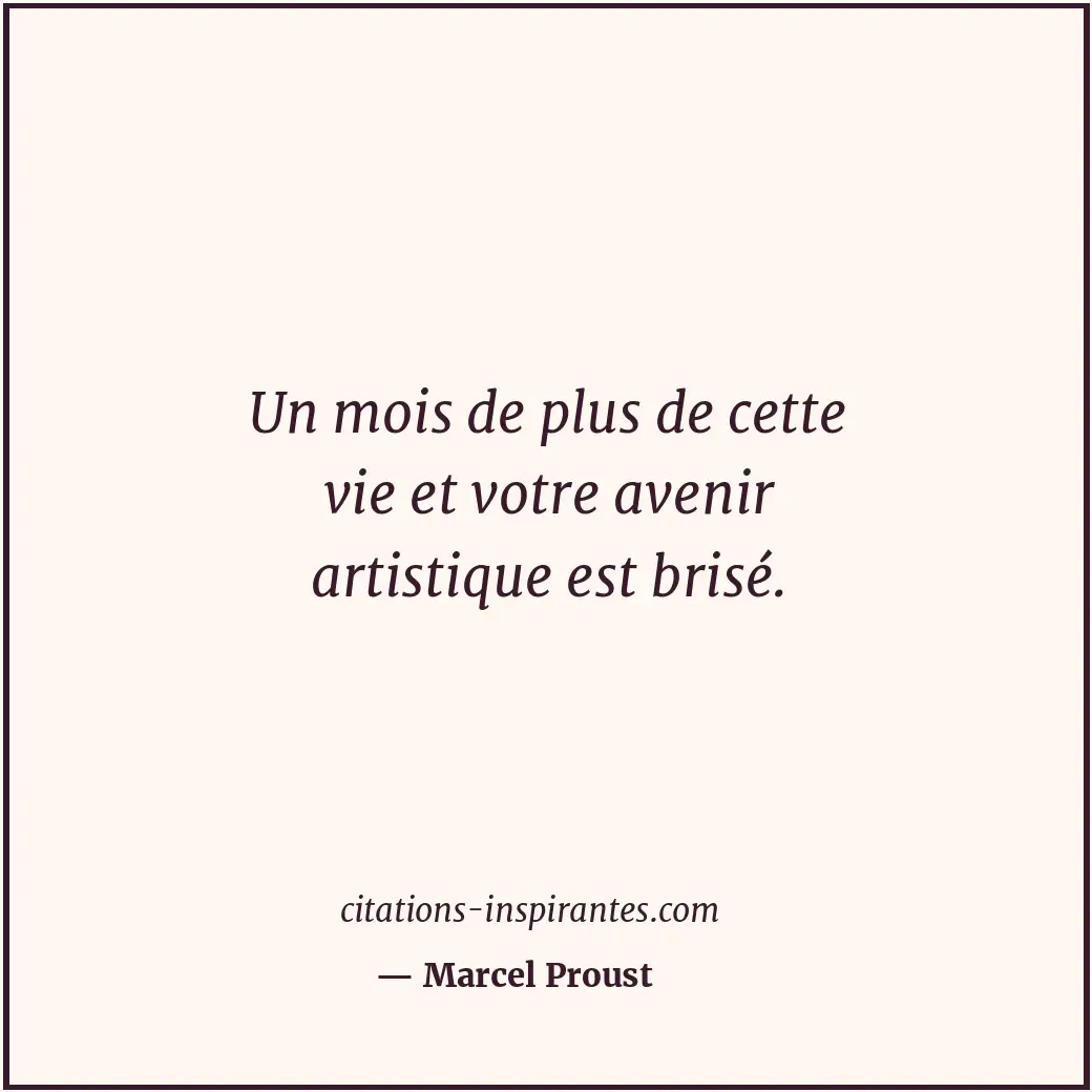 Citation de Marcel Proust