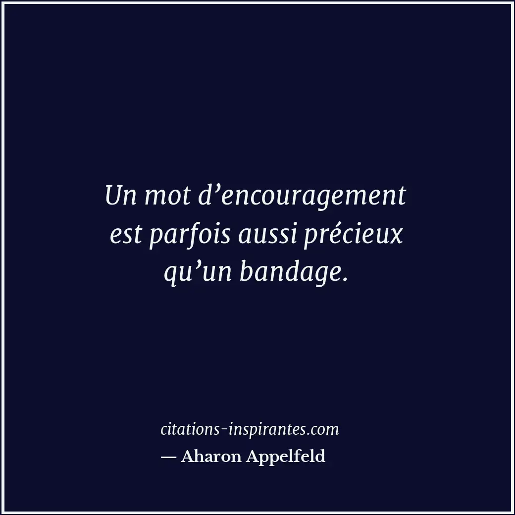 Citation de Aharon Appelfeld