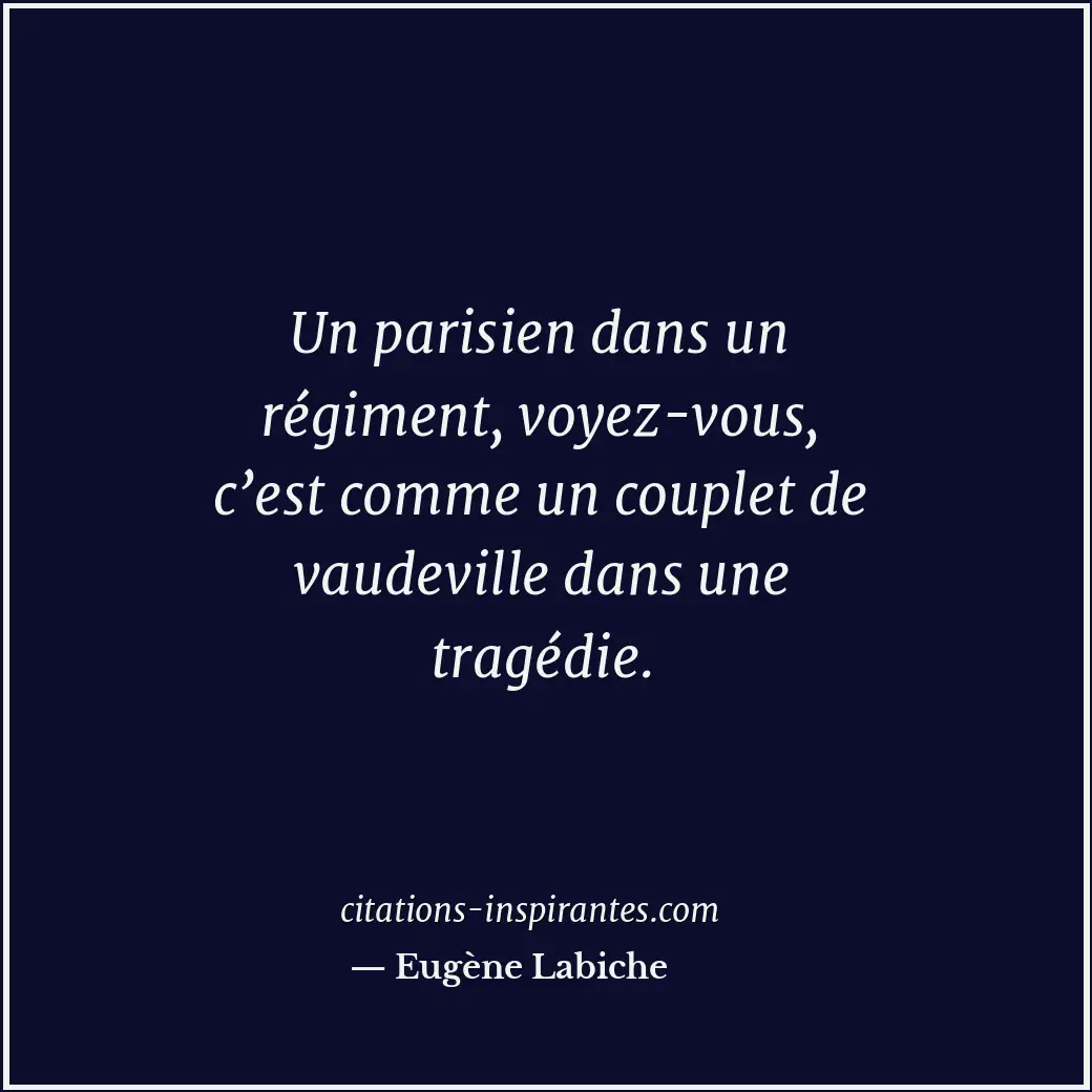 Citation de Eugène Labiche