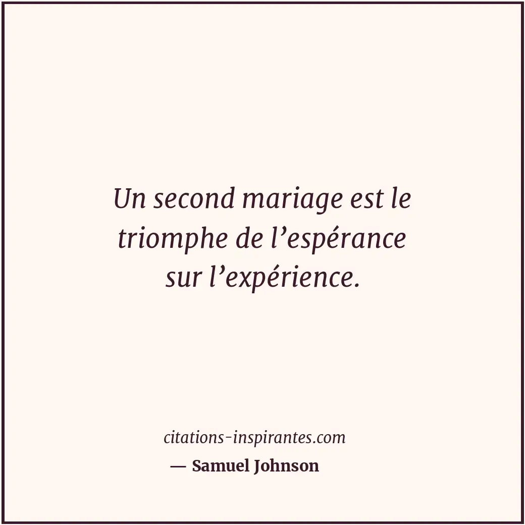 Citation de Samuel Johnson