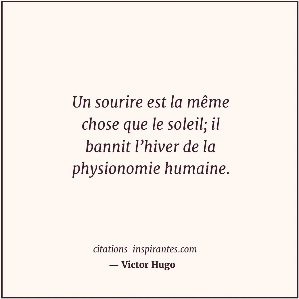 Citation de Victor Hugo