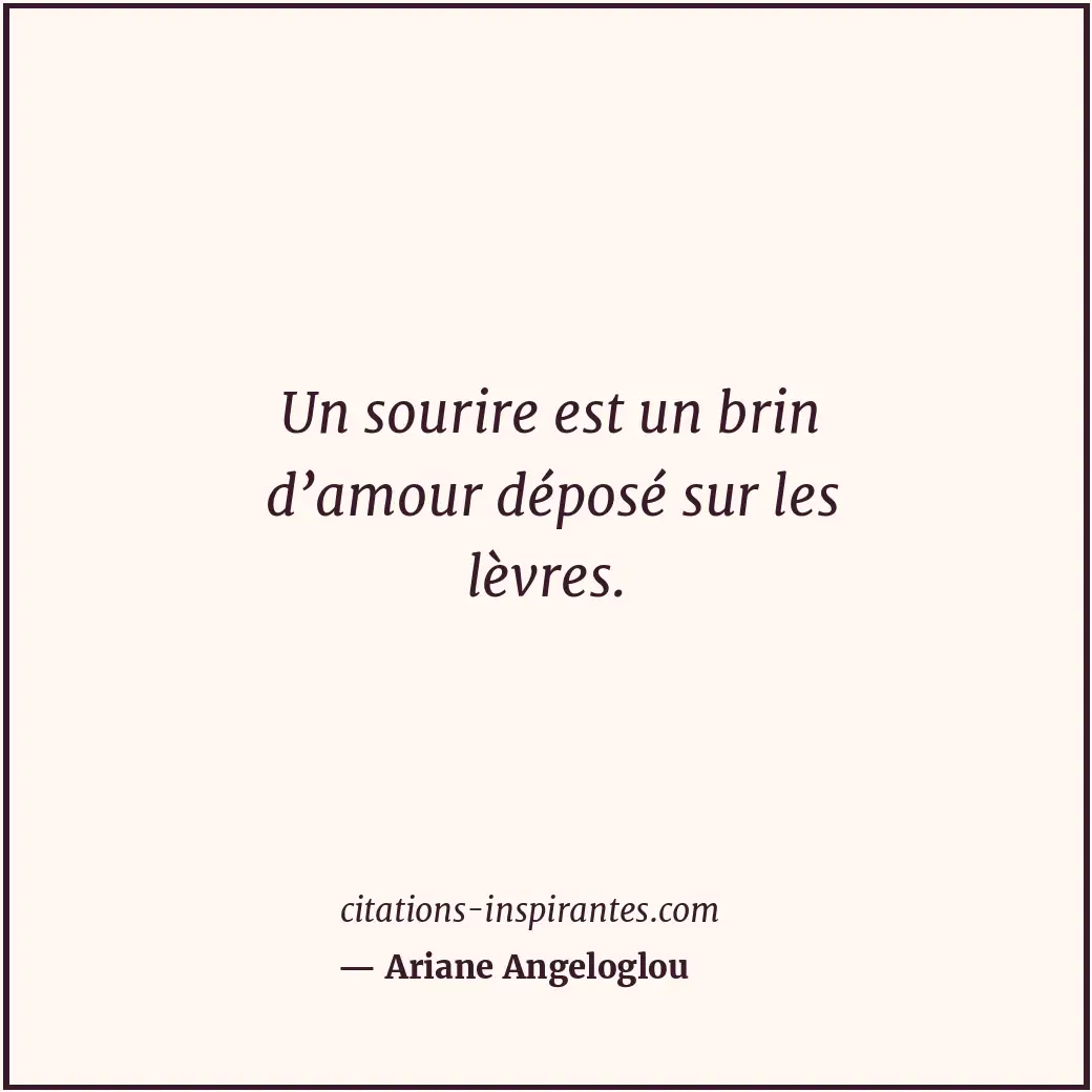 Citation de Ariane Angeloglou