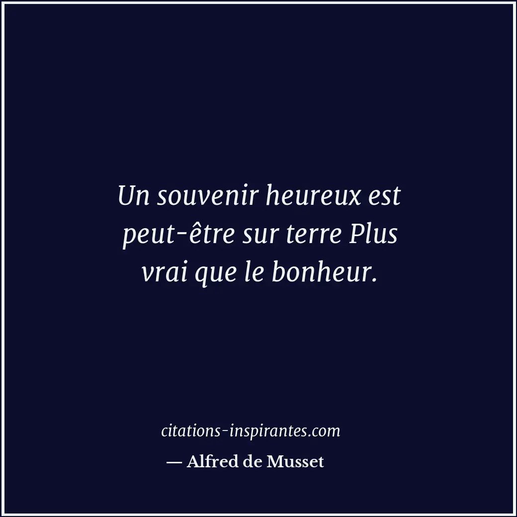 Citation de Alfred de Musset