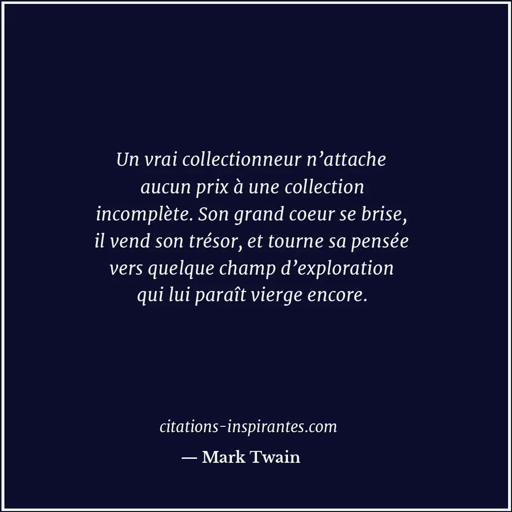 Citation de Mark Twain