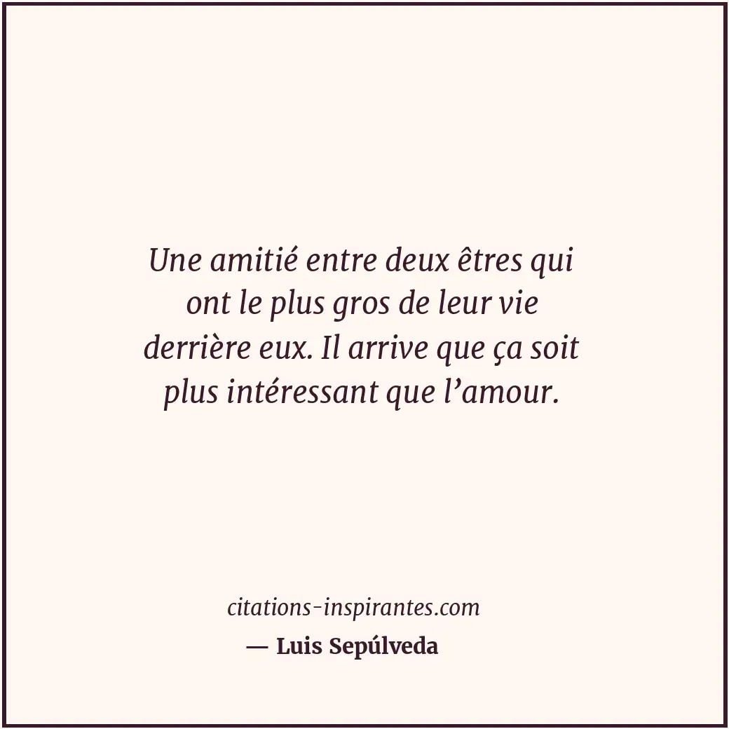 Citation de Luis Sepúlveda