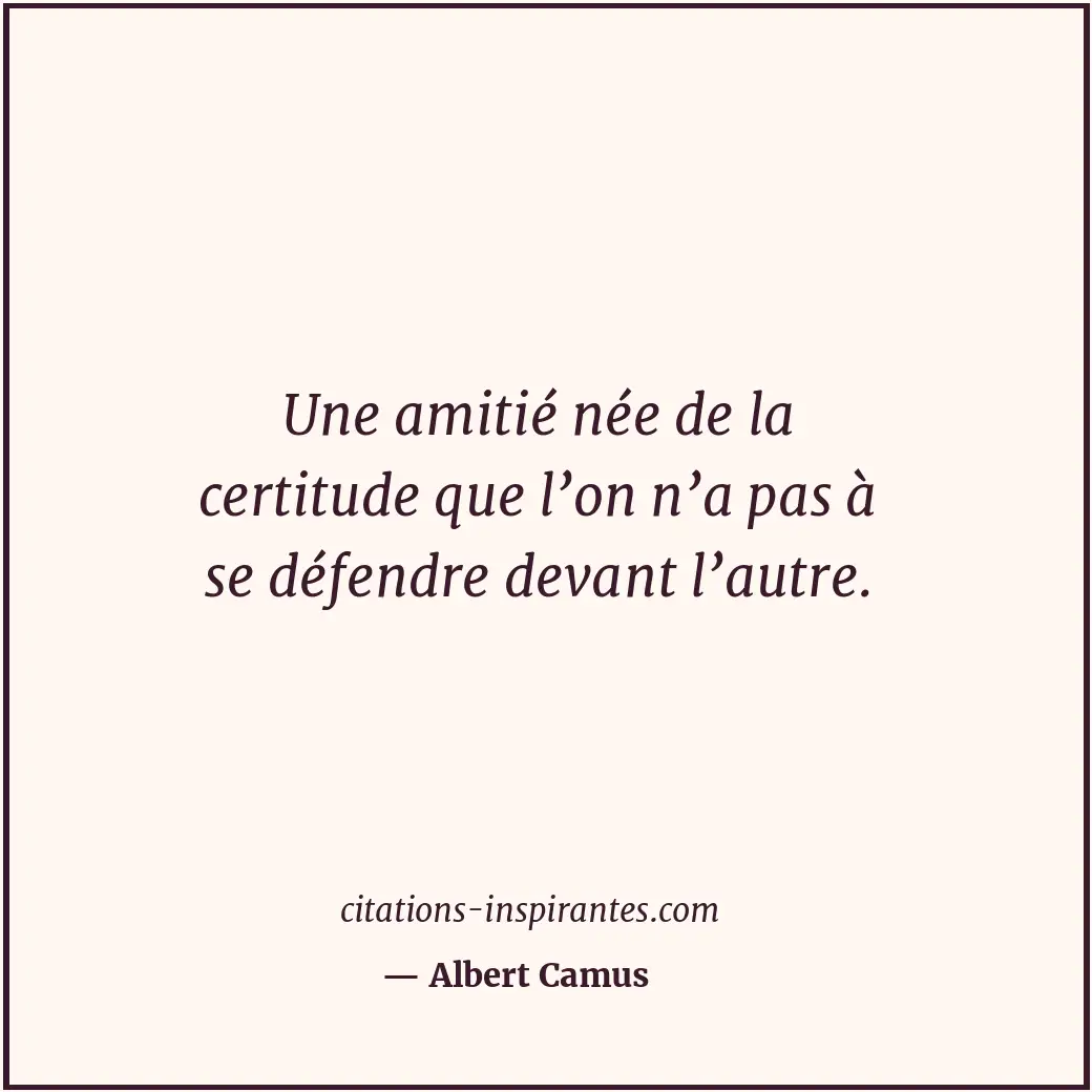 Citation de Albert Camus