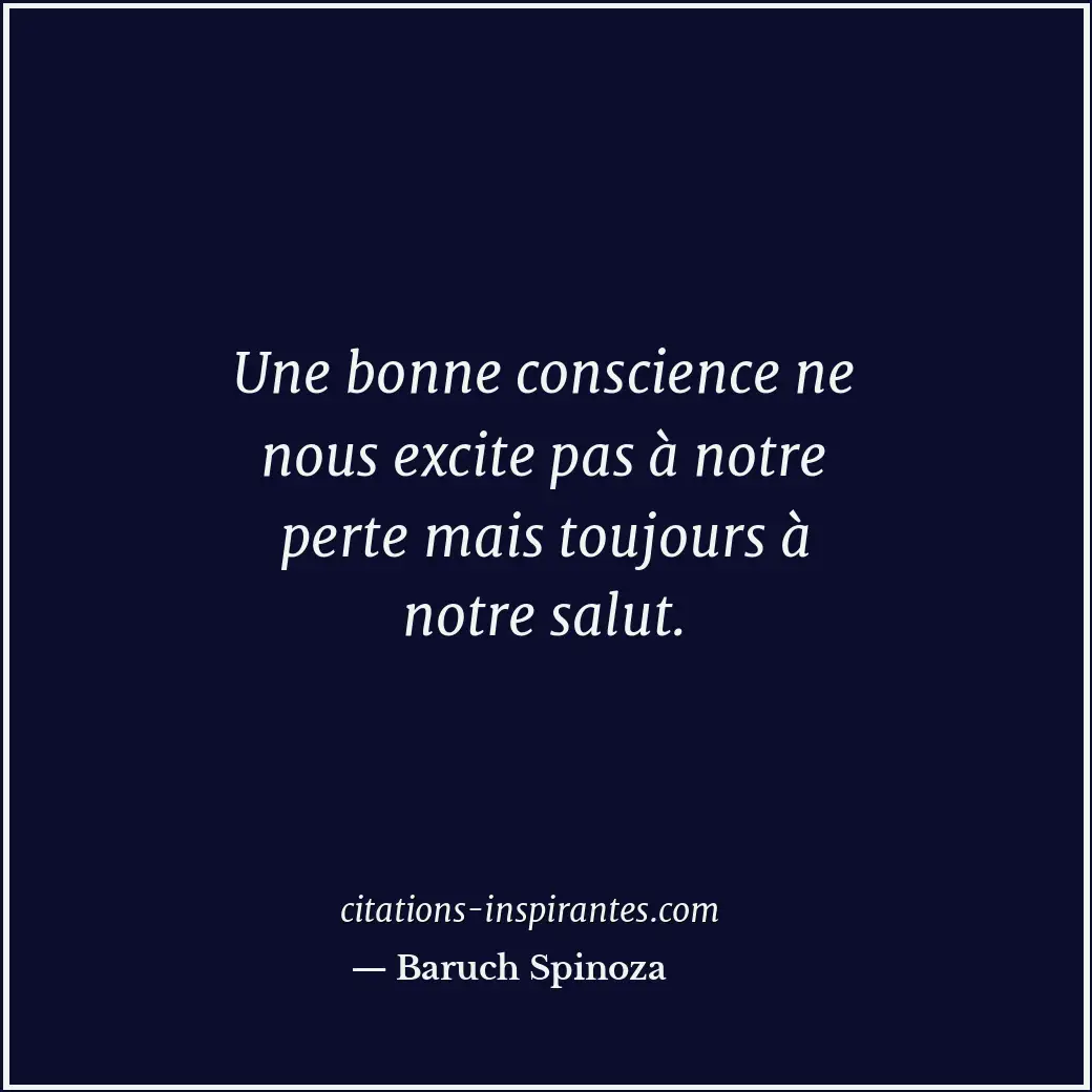 Citation de Baruch Spinoza
