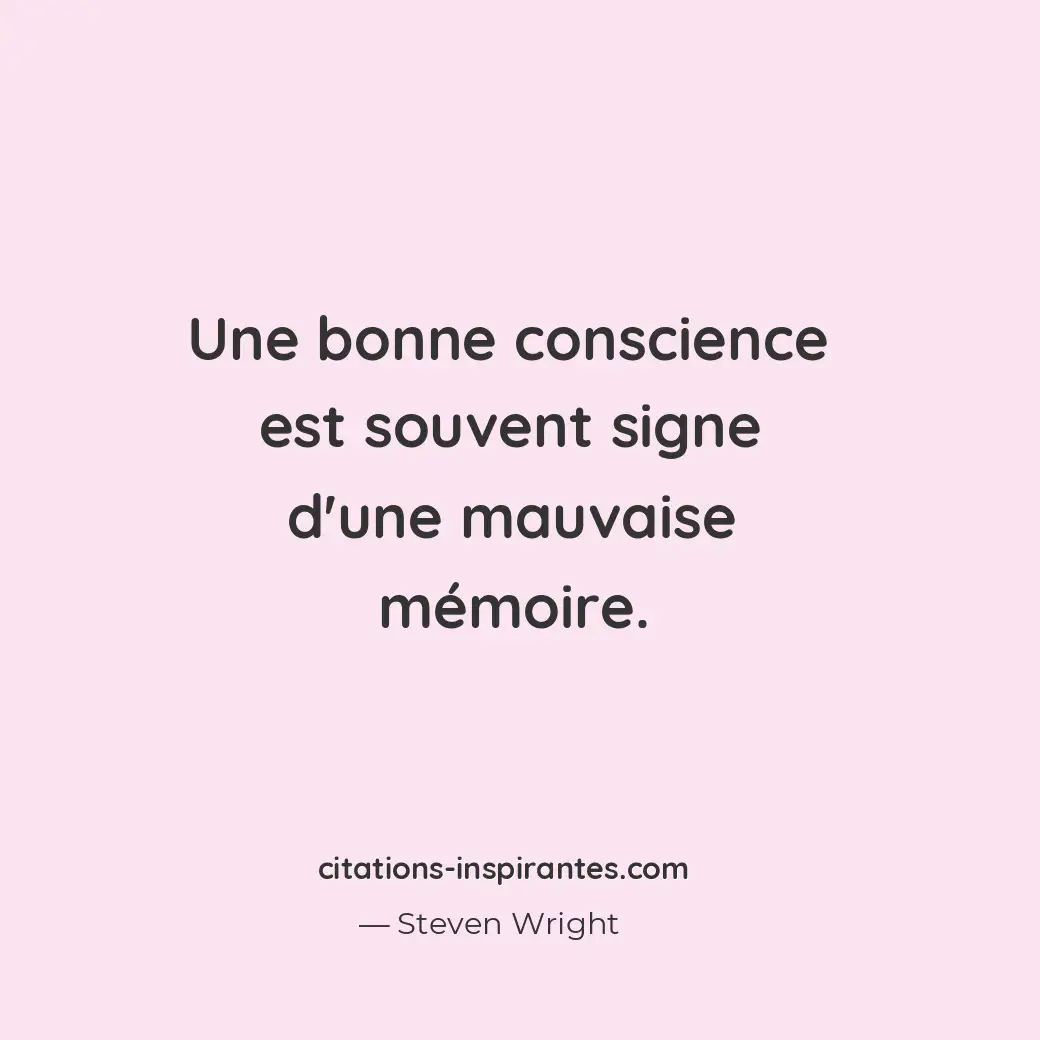 Citation de Steven Wright