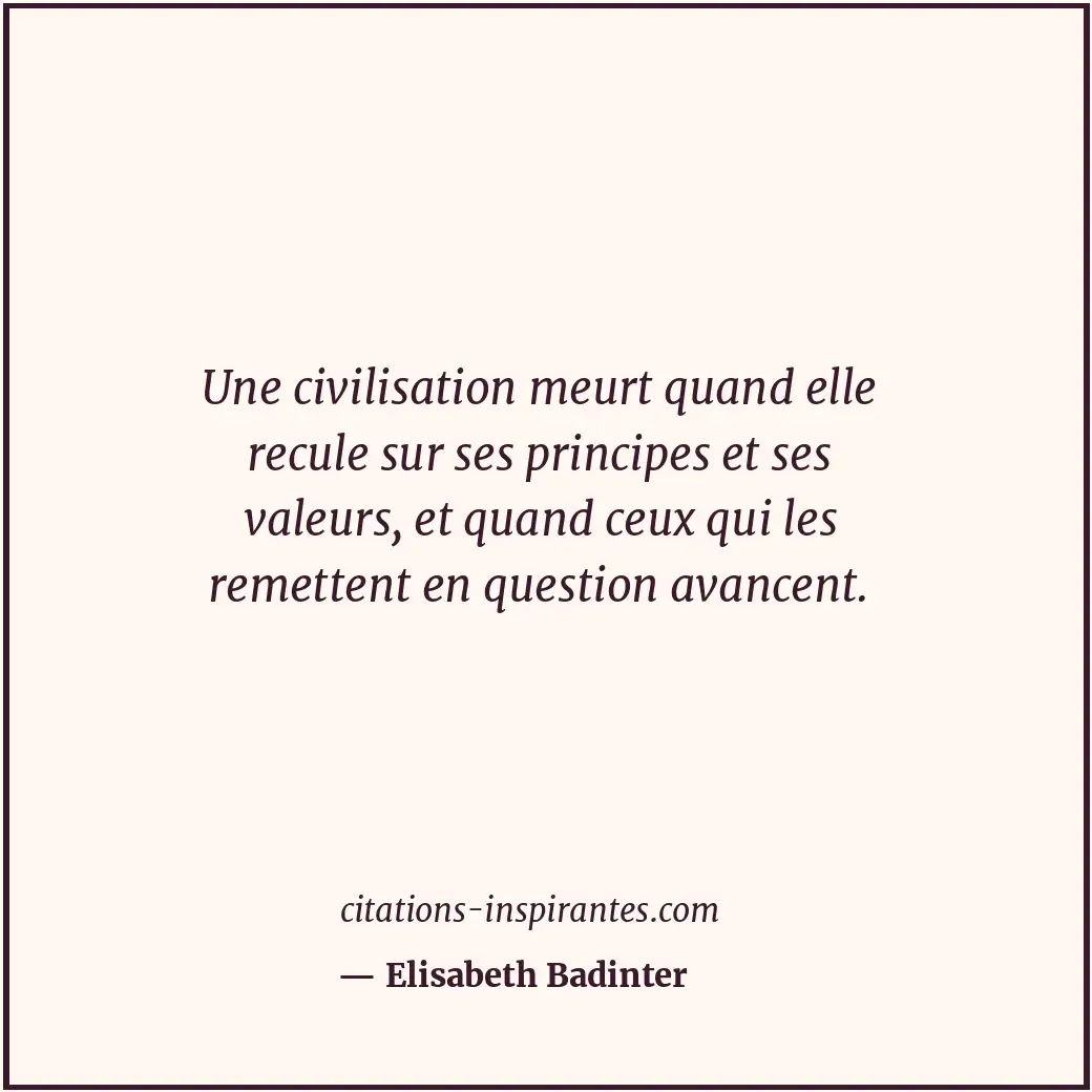 Citation de Elisabeth Badinter
