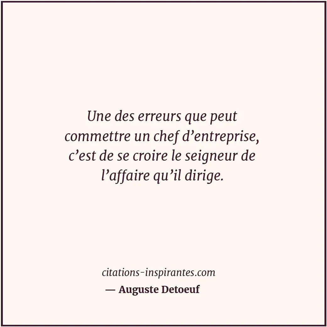 Citation de Auguste Detoeuf