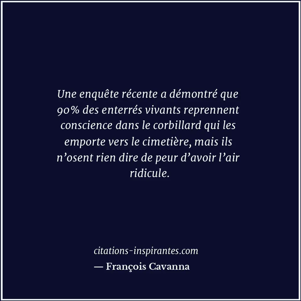 Citation de François Cavanna