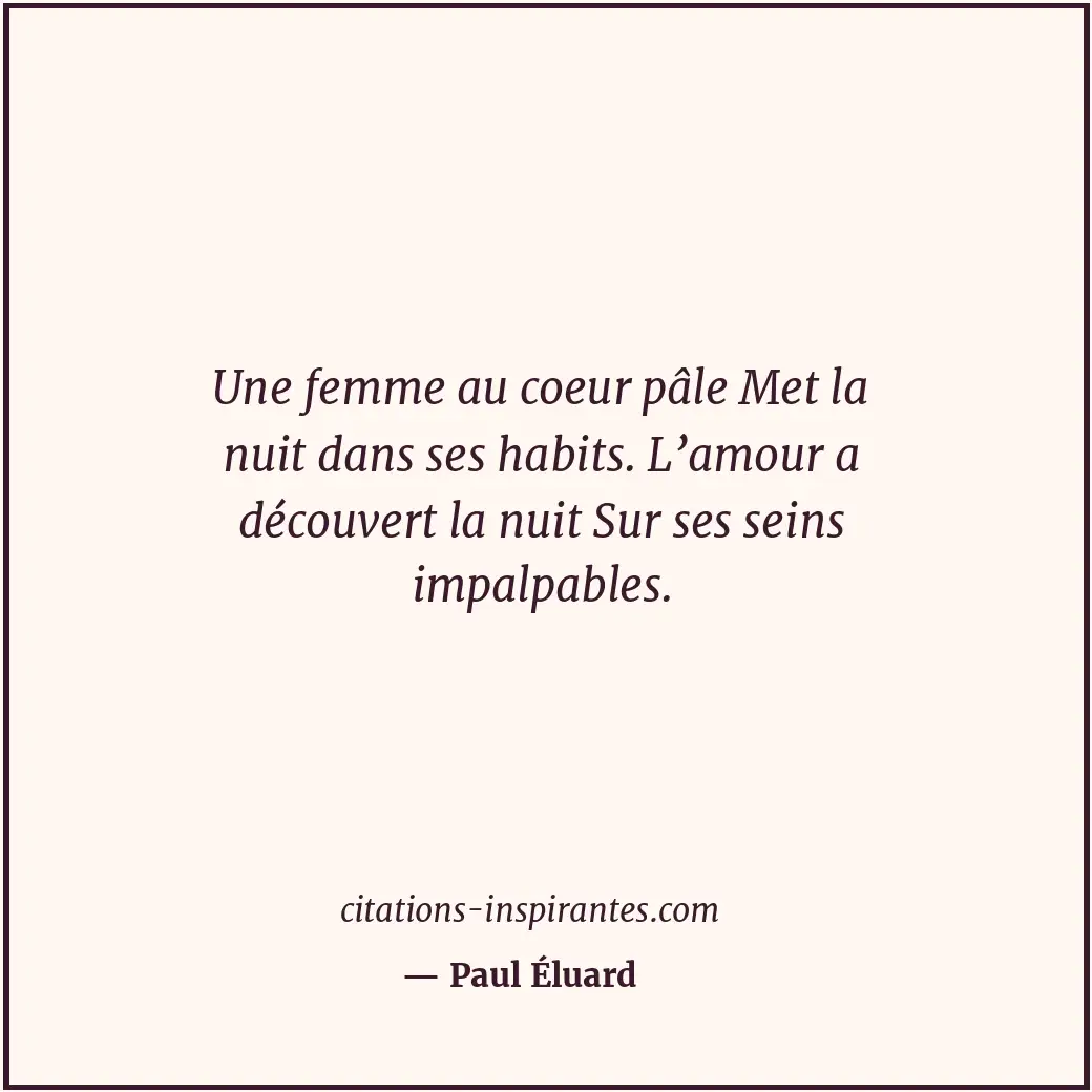 Citation de Paul Éluard