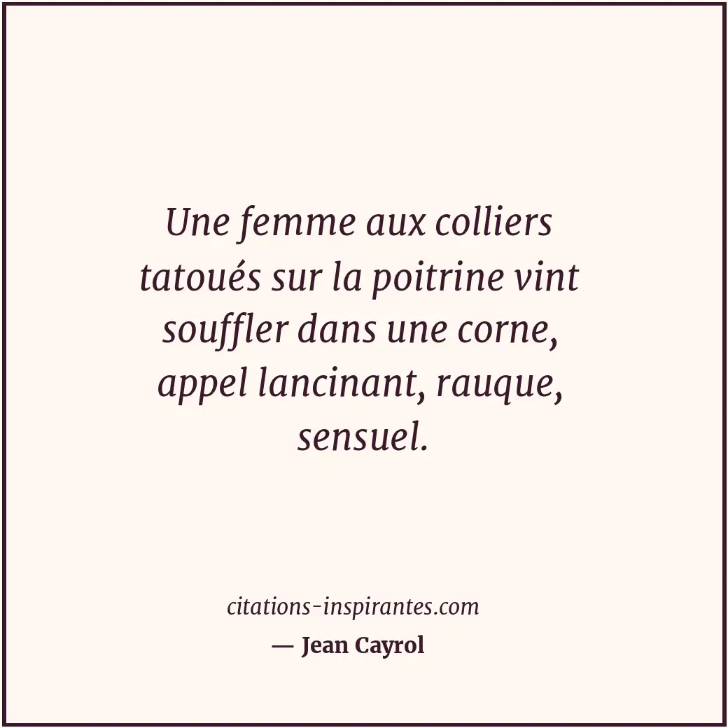 Citation de Jean Cayrol