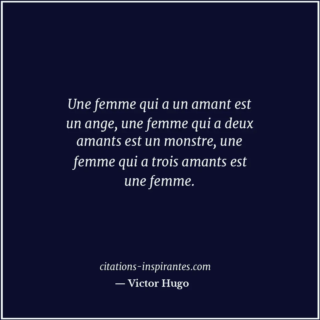Citation de Victor Hugo