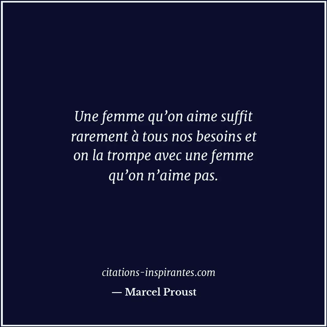 Citation de Marcel Proust