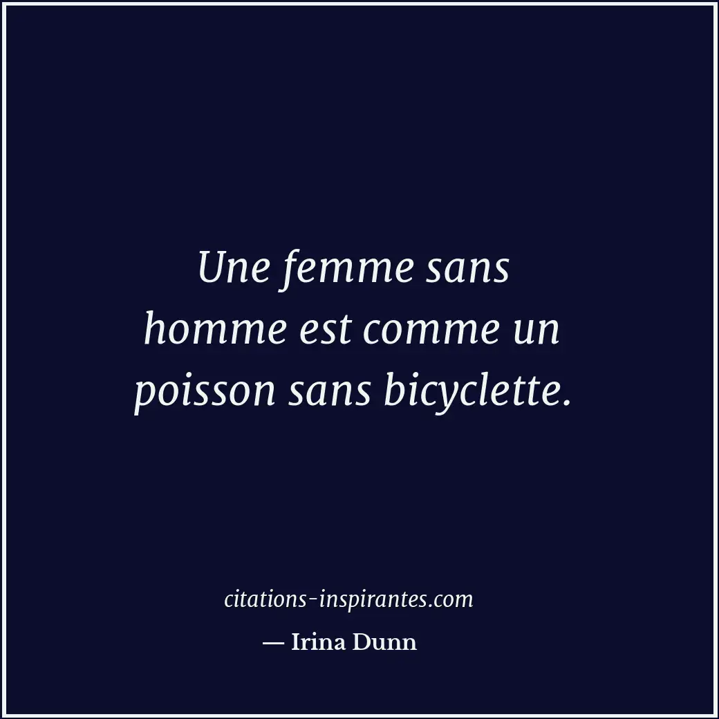 Citation de Irina Dunn