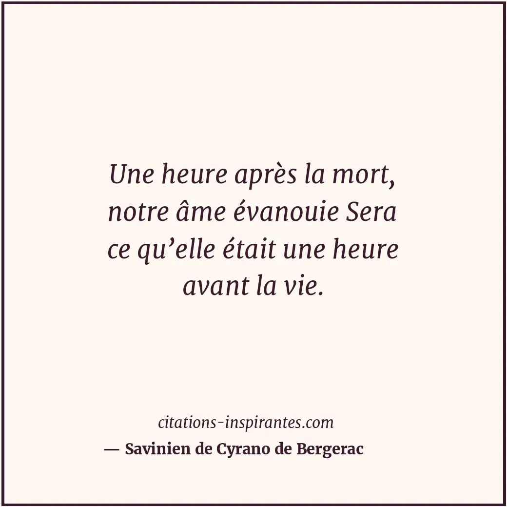 Citation de Savinien de Cyrano de Bergerac