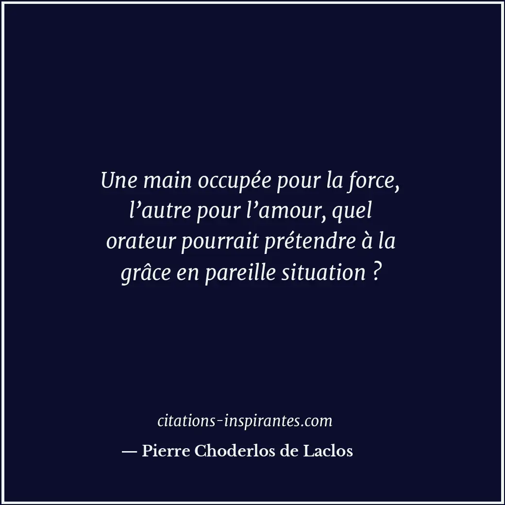 Citation de Pierre Choderlos de Laclos