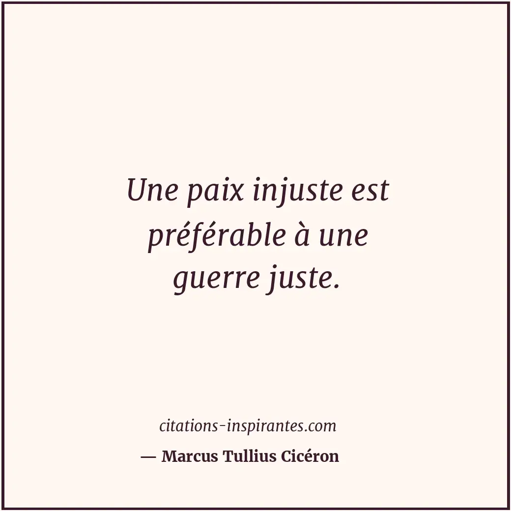 Citation de Marcus Tullius Cicéron