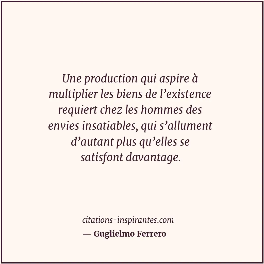 Citation de Guglielmo Ferrero