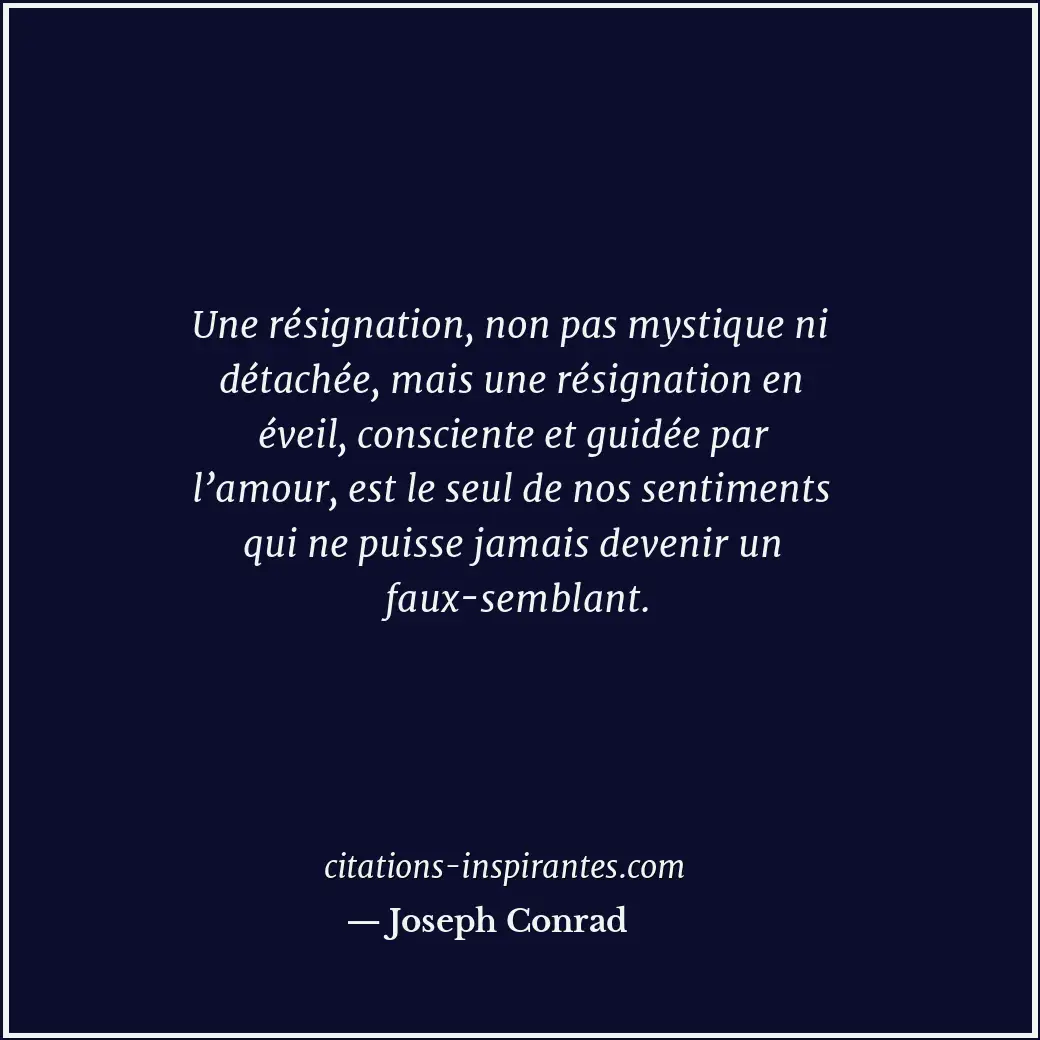 Citation de Joseph Conrad