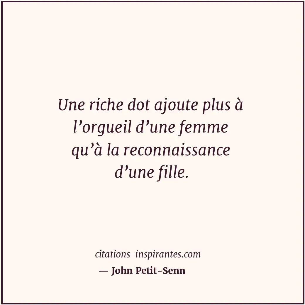 Citation de John Petit-Senn