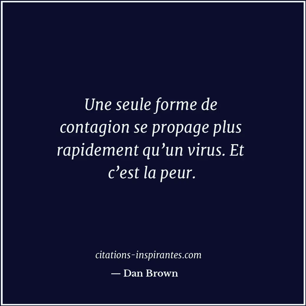Citation de Dan Brown