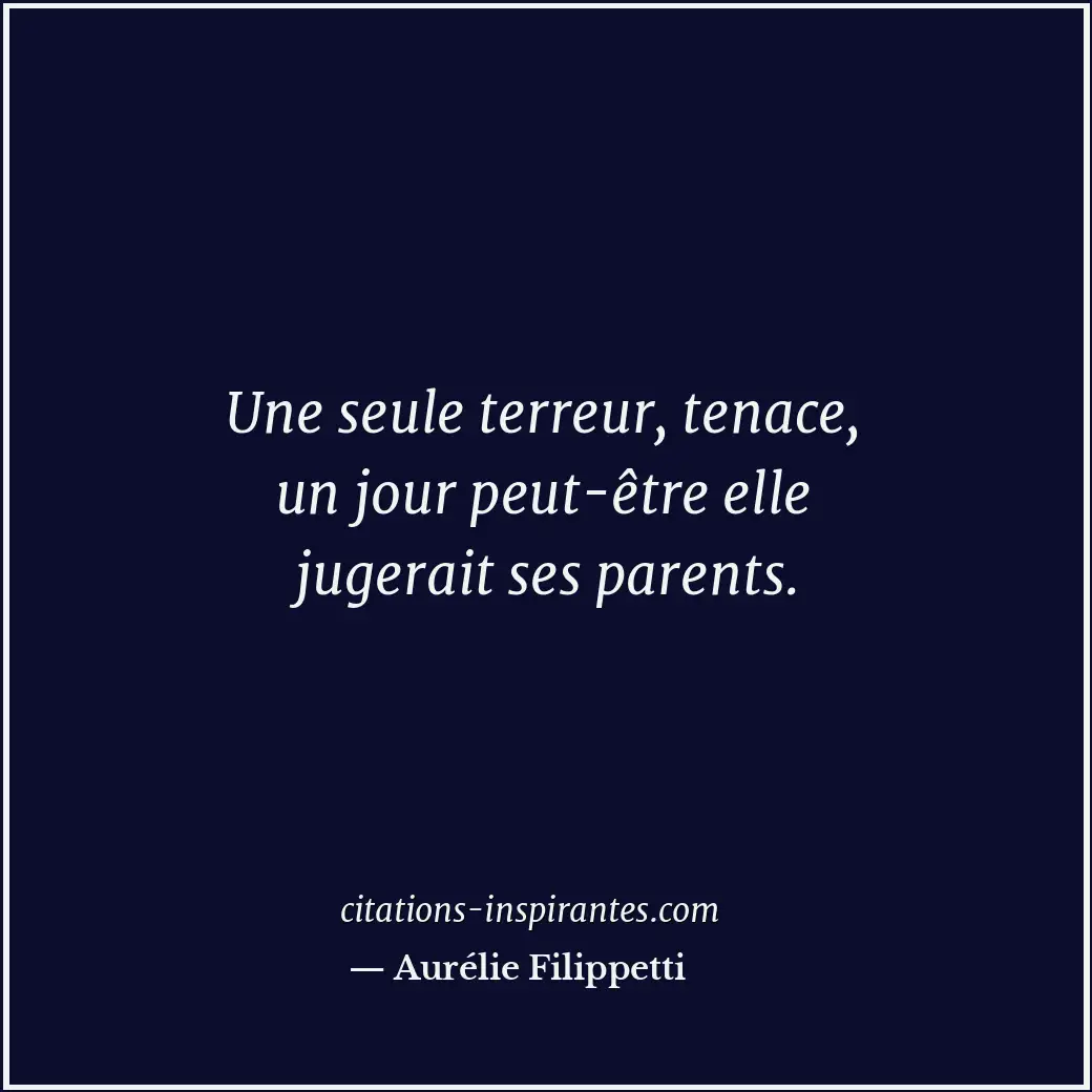 Citation de Aurélie Filippetti