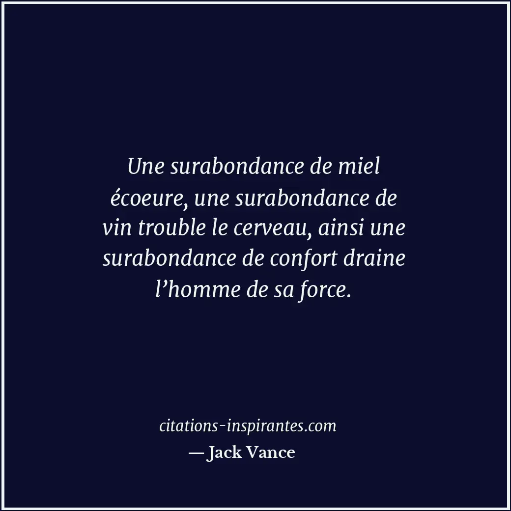 Citation de Jack Vance