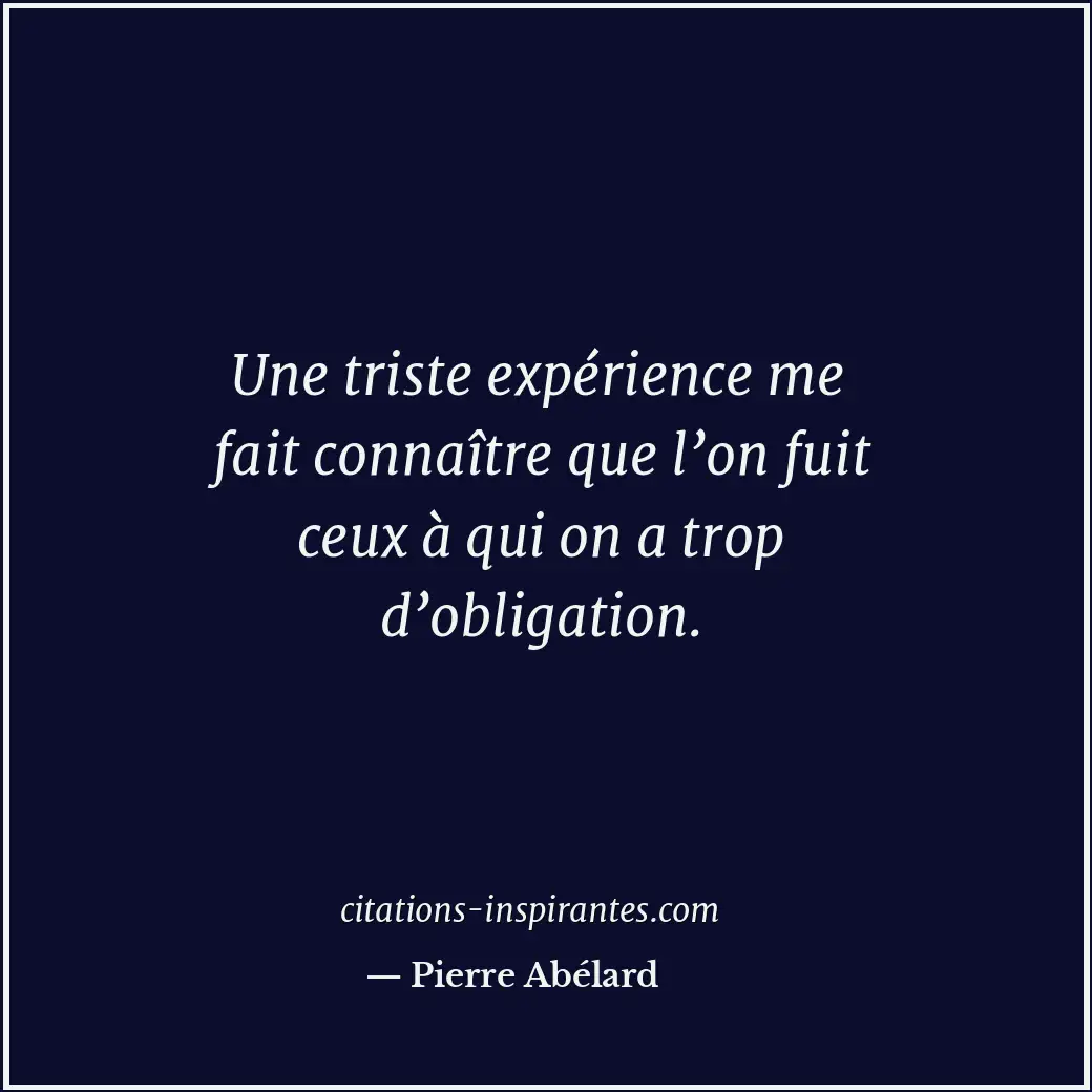 Citation de Pierre Abélard