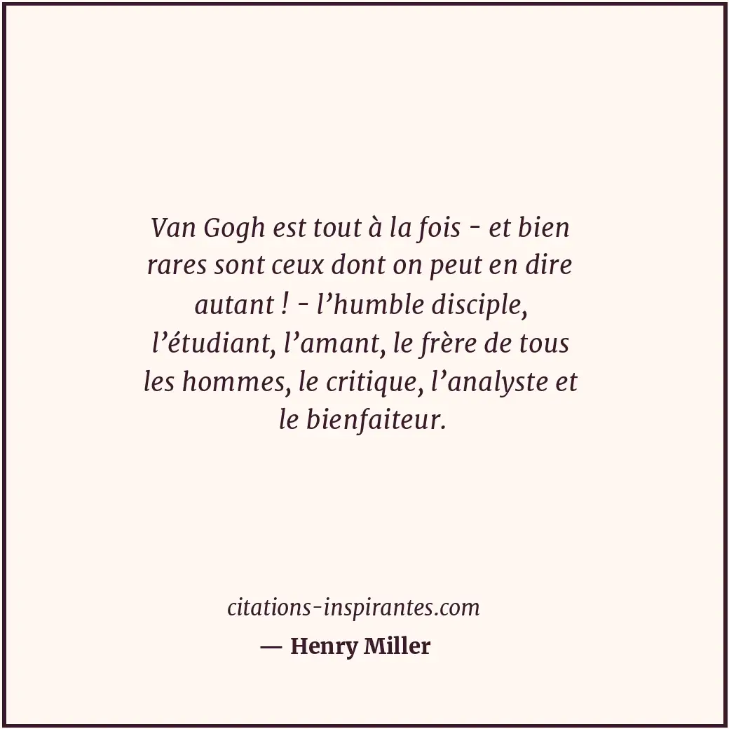 Citation de Henry Miller