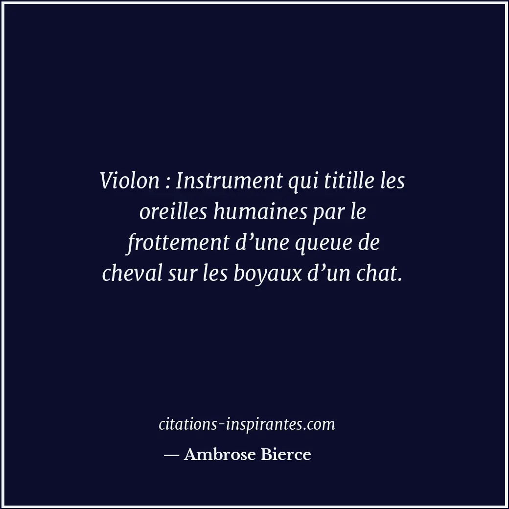 Citation de Ambrose Bierce