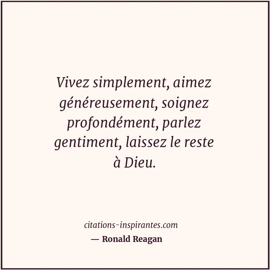 Citation de Ronald Reagan