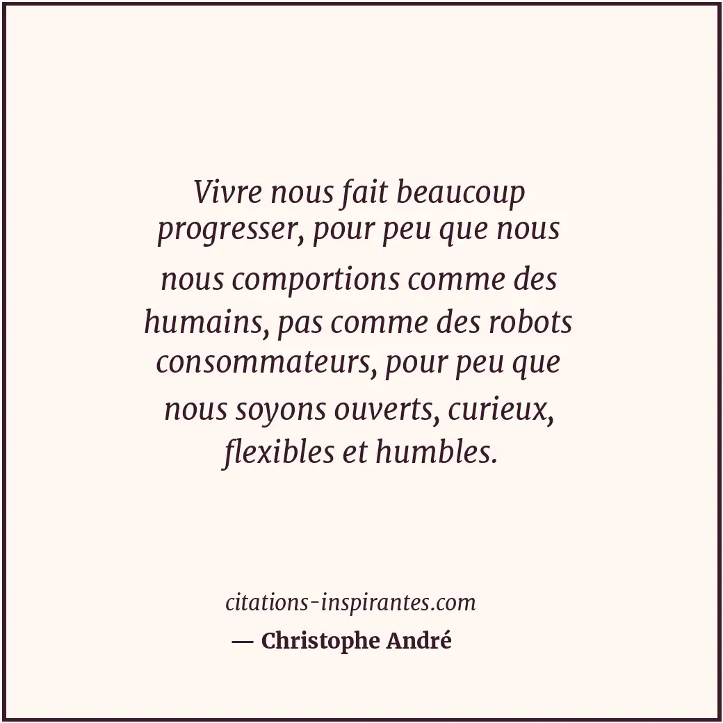 Citation de Christophe André