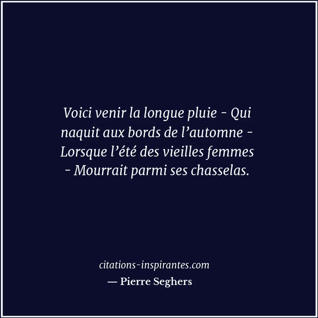 Citation de Pierre Seghers