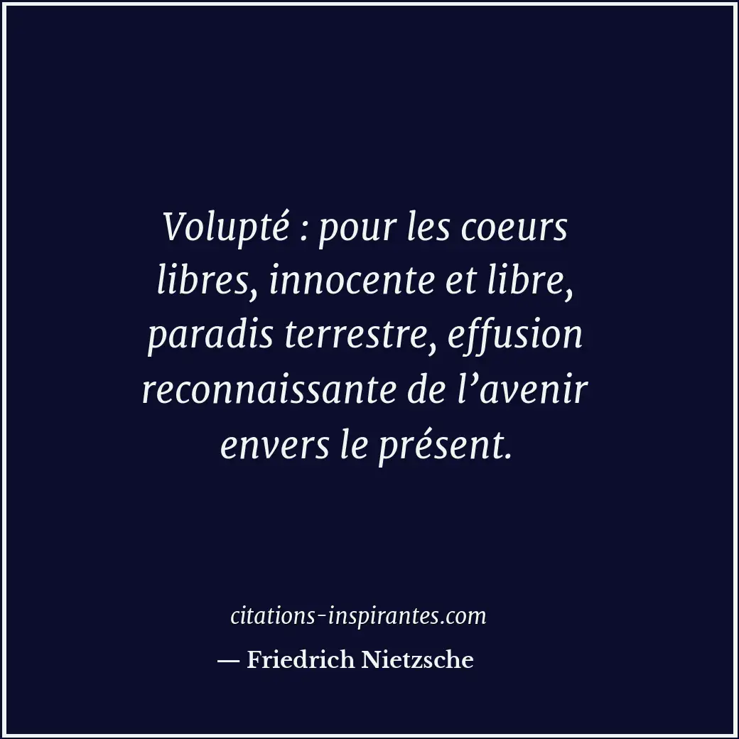 Citation de Friedrich Nietzsche